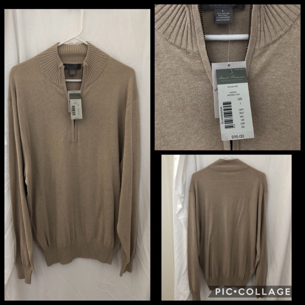 NWT! Daniel Cremieux collection. Men’s sweater.